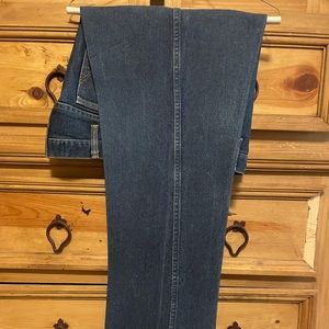 EUC Mens Wrangler FR 13MWZ Denim Jeans 36 x 34 Heavy Starch